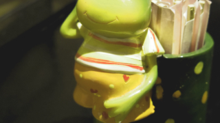 かわいい爪楊枝入れ