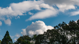 青空と雲